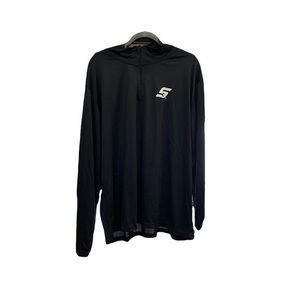 Snap-On Men’s Black Lightweight‎ Quarter Zip Black Pullover XL NEW